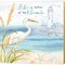 By the Seashore VIII by Cynthia Coulter 12" x 12" Canvas Wall Art